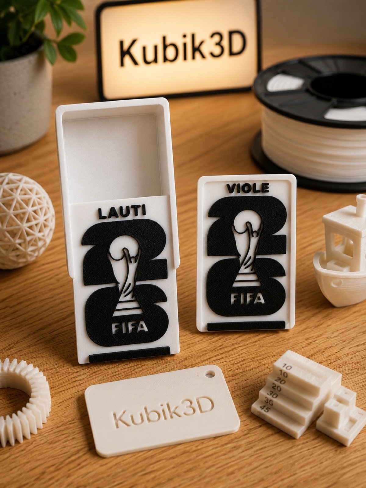 Cajas mundial personalizadas